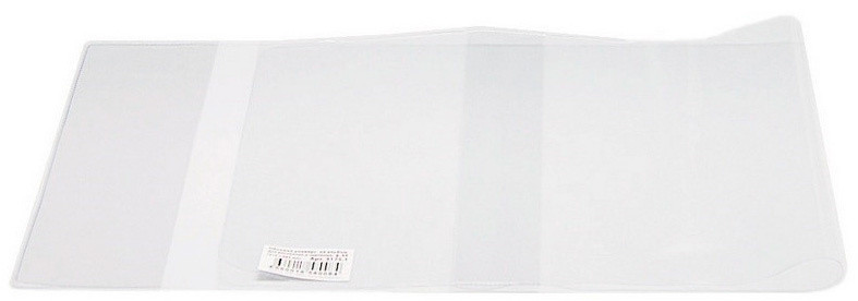 Обложка 3175.1 универсальная ПВХ 110мкм гладкая прозр. 215х685мм