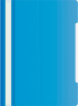 Папка-скоросшиватель Бюрократ Economy -PSE20/1 A4 прозрач.верх.лист пластик ассорти