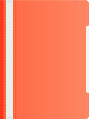 Папка-скоросшиватель Бюрократ Economy -PSE20/1 A4 прозрач.верх.лист пластик ассорти