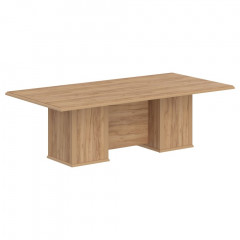 Стол для заседаний RCT 2412 Дуб Бофорд 2400х1200х750 RAUT