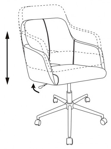 Кресло Бюрократ CH-380SL сапфировый Italia 17 крестов. металл хром