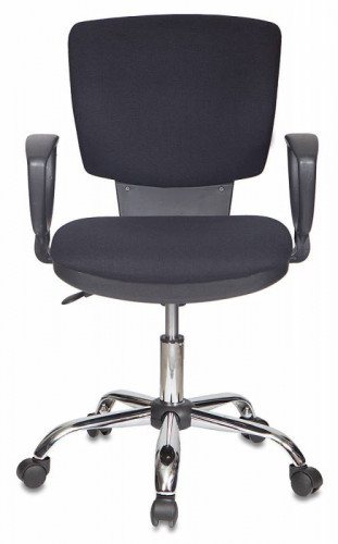 Кресло Бюрократ Ch-626AXSL черный 10-11 крестов. металл хром