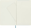 Блокнот Moleskine CLASSIC SOFT QP618B35 Large 130х210мм 192стр. нелинованный мягкая обложка голубой