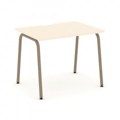 Estetica Стол рабочий ES.SP-1-VK Сатин/Латте металл 980*730*750