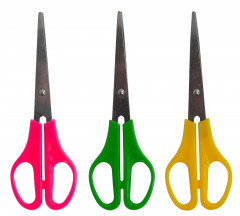 Ножницы Silwerhof 1406394 Color универсальные 160мм ручки пластиковые ассорти
