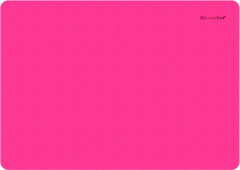 Доска для лепки Silwerhof 957013 Neon прямоугольная A4 пластик 1мм розовый