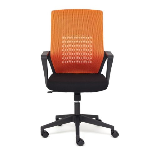 Кресло GALANT, ткань, оранжевый/черный