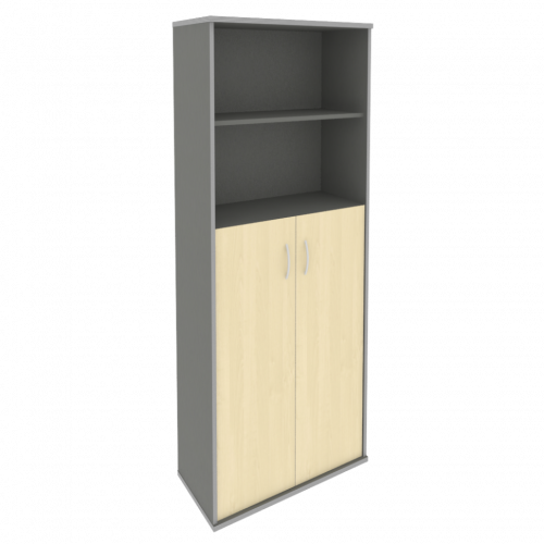 Riva Шкаф высокий широкий А.СТ-1.6 Клён металлик 770*365*1980