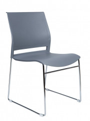 Кресло руководителя  Four grey 824C  grey