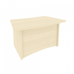 First Стол руководителя криволинейный KSR-5 Клён 1400*900*765