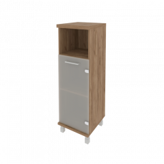 First Шкаф средний узкий правый KSU-2.2 (R) Дуб табак 401*432*1260