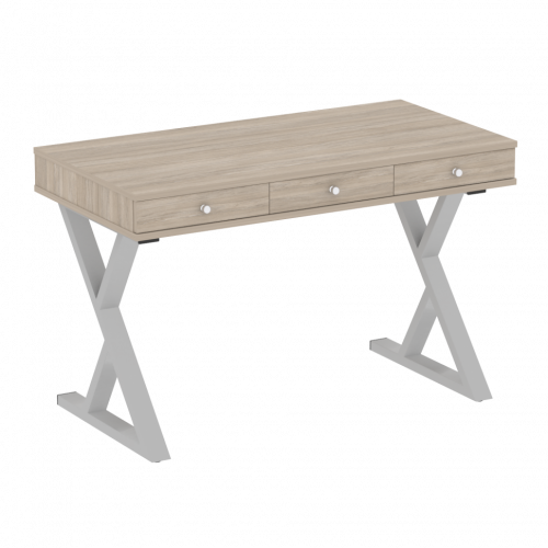 Home Office Стол письменный VR.SP-1-118.M Дуб аттик/Серый металл 1180*600*750