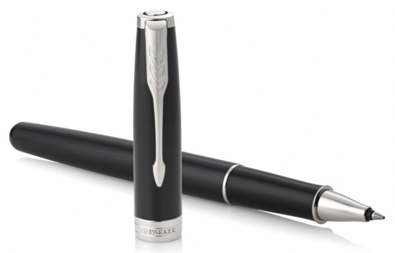 Ручка роллер Parker Sonnet Core T530 (CW1931501) LaqBlack CT F черн. черн. подар.кор.