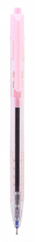 Ручка шариков. автоматическая Deli Arrow EQ03236-1 прозрачный/ассорти d=0.7мм син. черн. (1шт) ассорти