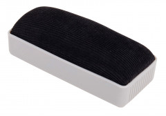 Стиратель Deli E7810 для досок ткань/пластик 11х5х4см серый