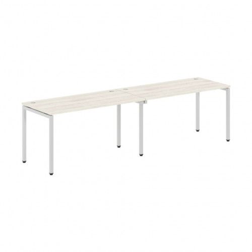 Стол 2-х местный XWST 2870 Сосна Эдмонт/Алюминий 2806х700х750 XTEN-S