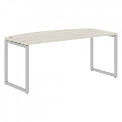 Стол руководителя XQET 189 Сосна Эдмонт/Алюминий 1800х914х750 XTEN-Q