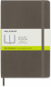 Блокнот Moleskine CLASSIC SOFT QP618P14 Large 130х210мм 192стр. нелинованный мягкая обложка коричневый