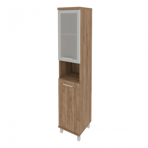 First Шкаф высокий узкий правый KSU-1.4 R (R) Дуб табак 401*432*2060