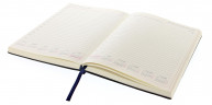 Ежедневник Letts CROC A5 искусст. кожа кремовые страницы мягкая обложка синий