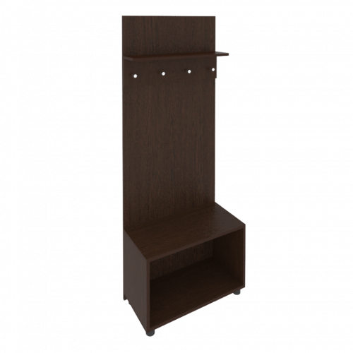 Light Вешалка с багажницей С-ВБ-80 Венге 800*400*2050