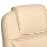 Кресло BERGAMO (хром), кож/зам, бежевый, 36-34