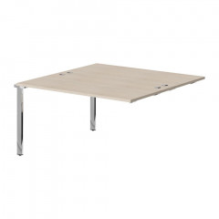 Стол промежуточный для Бенч XIGWST 1414.1 Бук Тиара/Нержавеющая сталь 1400х1406х750 XTEN GLOSS