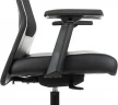 Кресло руководителя Бюрократ T-995 черный TW-01 эко.кожа/сетка с подголов. крестов. металл черный