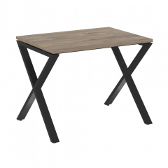 Loft Стол рабочий VR.L-SRX-1.7 Тиквуд тёмный/Чёрный металл 980*720*750