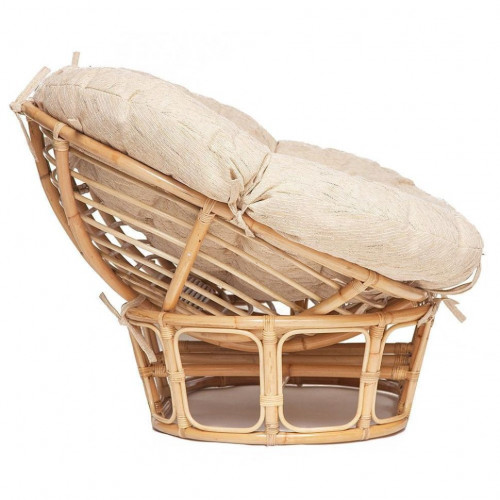 Кресло "MAMASAN ECO" M119/23-02 SP / с подушкой, ремешками /, Natural (натуральный)