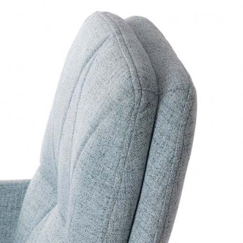 Кресло GARDA, ткань, голубой, фостер 15
