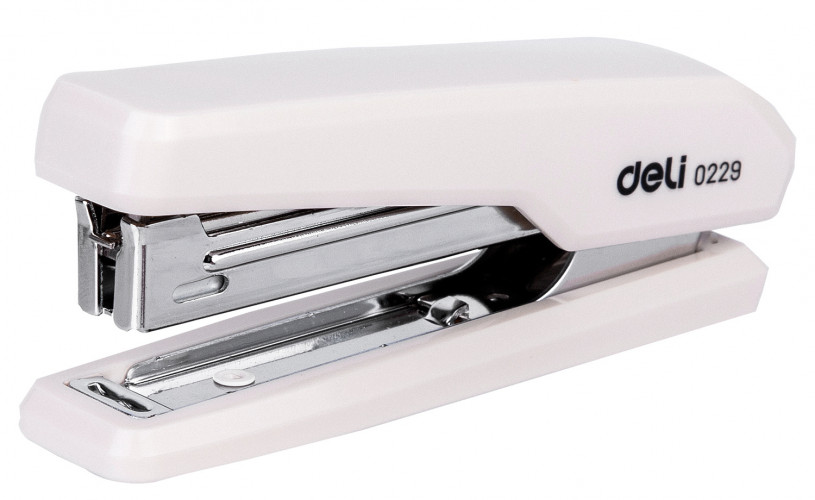 Комплект степлер+скобы Deli E0229A N10 (15листов) ассорти 50скоб блистер