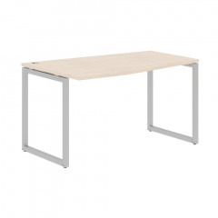 Стол эргономичный XQCT 149(L) Бук Тиара/Алюминий 1400х900х750