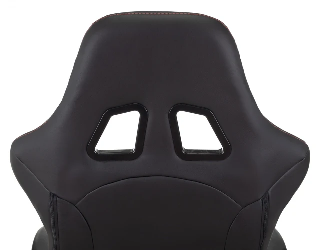 Кресло игровое Zombie VIKING 5 AERO черный/красный эко.кожа с подголов. крестов. пластик