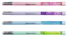 Ручка шариков. Silwerhof Солнечная коллекция Sparkle ассорти d=0.7мм син. черн. сменный стержень линия 0.5мм