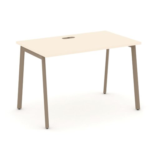 Estetica Стол рабочий ES.SP-2-LP Сатин/Латте металл 1180*730*750