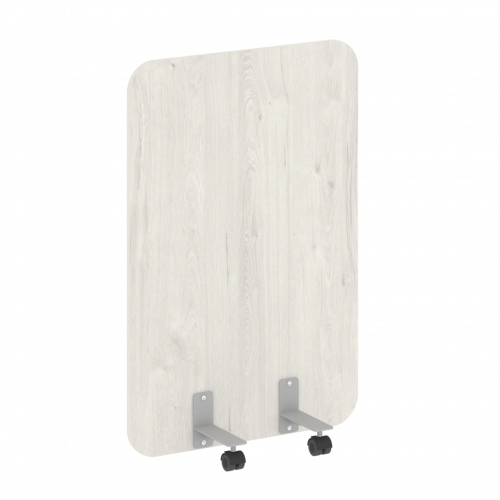 R-line Перегородка на металлических опорах, на роликах DP.R-80-120 Дуб наварра/Серый металл 800*18*1200