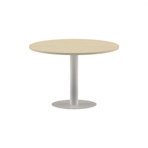 Конференц стол ПРГ 100 Клен*/Белый D1000хх750 IMAGO