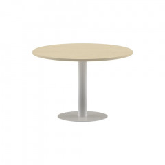 Конференц стол ПРГ 100 Клен*/Белый D1000хх750 IMAGO