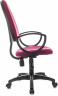 Кресло Бюрократ ПРЕСТИЖ бордовый 12-262 крестов. пластик