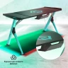 Стол игровой GMNG GG-TB101 столешница ЛДСП карбон каркас голубой 140х60см