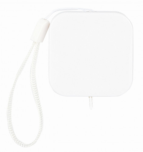 Рулетка канцелярская Deli E79650WHITE 1500мм белый пластик (упак.:1шт)