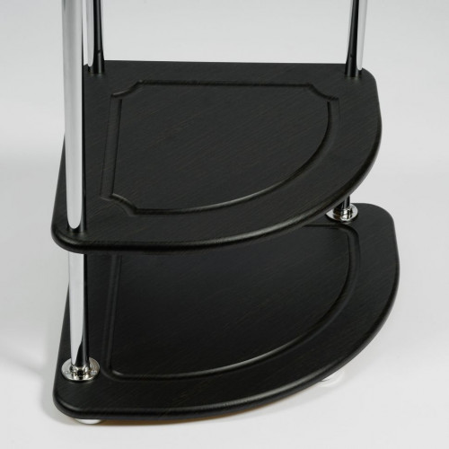 Вешалка гардеробная CALEDONIA, МДФ/металл, 51*51*189 см, Венге