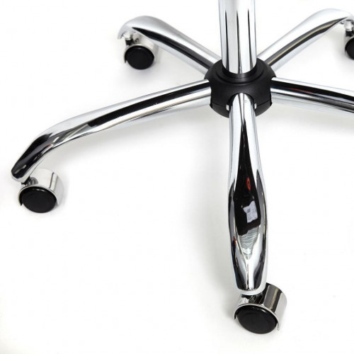 Кресло BERGAMO (хром), кож/зам, коричневый, 36-36