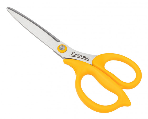 Ножницы Deli E77758 офисные 210мм сталь ассорти блистер