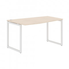 Стол эргономичный XQCT 149(L) Бук Тиара/Белый 1400х900х750