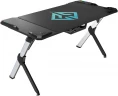 Стол игровой GMNG GG-TB201 столешница ЛДСП карбон каркас серебристый 140х75см