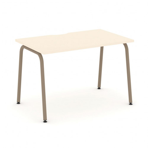 Estetica Стол рабочий ES.SP-2-VK Сатин/Латте металл 1180*730*750