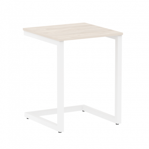 Home Office Стол письменный VR.SP-2-58 Денвер светлый/Белый металл 580*600*750