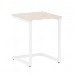 Home Office Стол письменный VR.SP-2-58 Денвер светлый/Белый металл 580*600*750